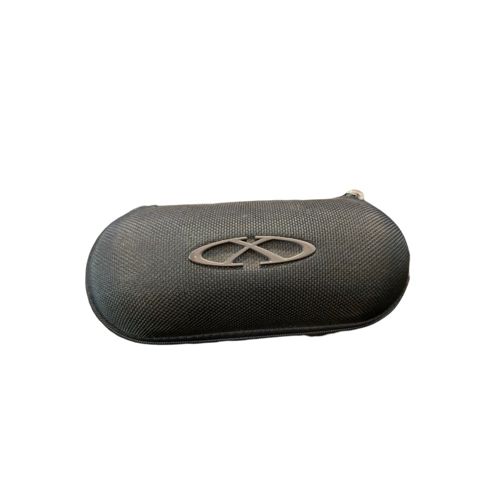 Oakley X-Metal Soft Vault Sunglasses Case Black Zippered Hard Case Empty